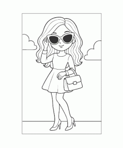 Ausmalbild Lifestyle 003