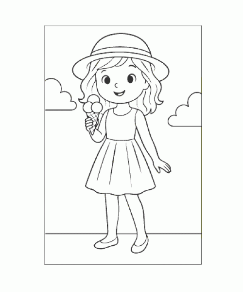 Ausmalbild Lifestyle 004