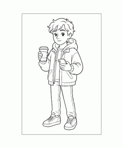 Ausmalbild Lifestyle 006