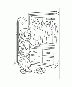 Ausmalbild Lifestyle 014