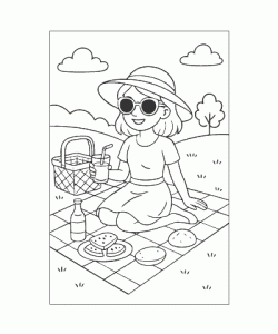 Ausmalbild Lifestyle 015