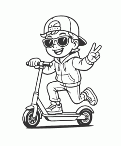 Ausmalbild Lifestyle 018