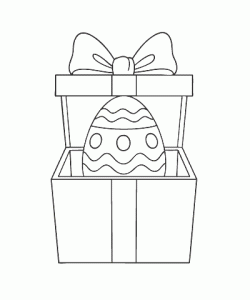 Ausmalbild Ostereier 014