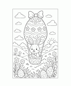 Ausmalbild Ostern 012