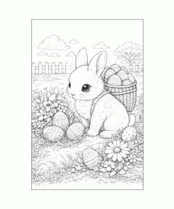 Ausmalbild Ostern 027