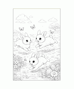 Ausmalbild Ostern 029