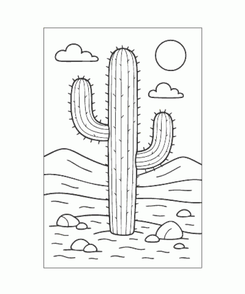 Ausmalbild Pflanze 006