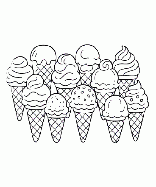 Ausmalbild Sommer 008