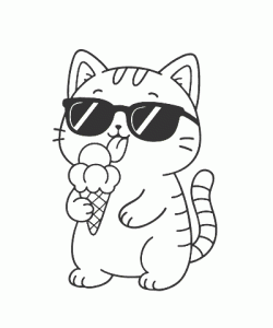 Ausmalbild Sommer 021