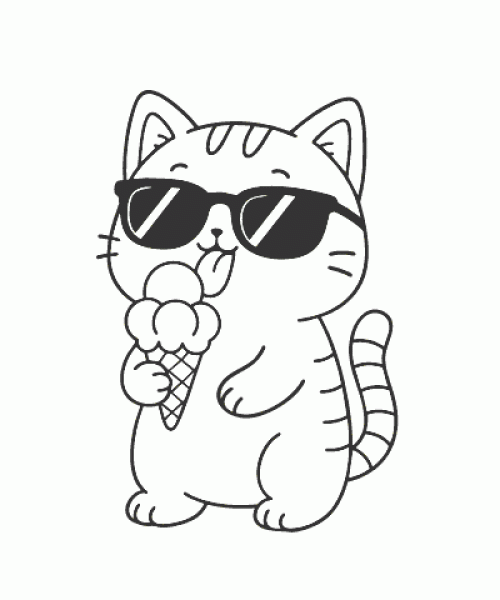 Ausmalbild Sommer 021