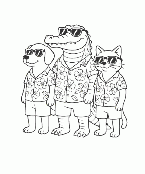 Ausmalbild Sommer 025