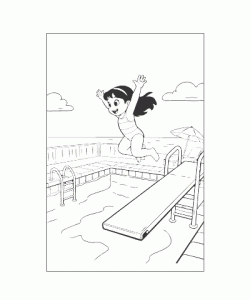 Ausmalbild Sommer 029