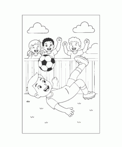 Ausmalbild Sport 007