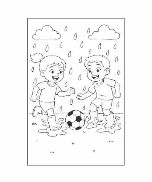 Ausmalbild Sport 008