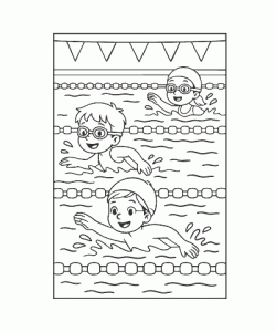 Ausmalbild Sport 012