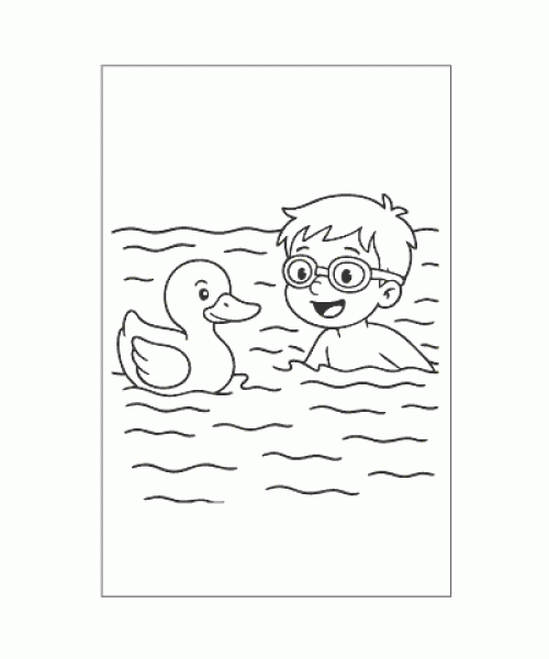 Ausmalbild Sport 013