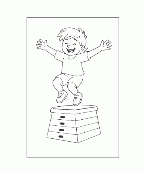 Ausmalbild Sport 021