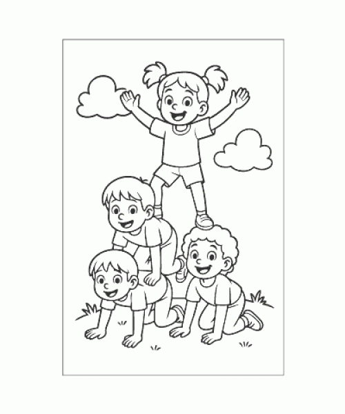 Ausmalbild Sport 023