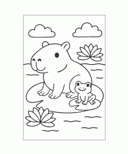 Ausmalbild Tiere 010