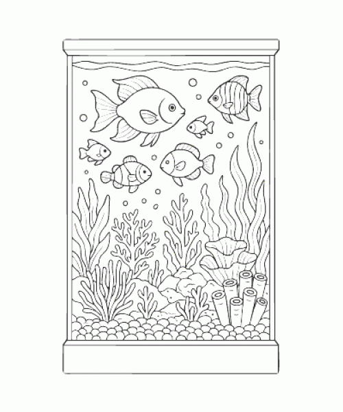 Ausmalbild Tiere 018