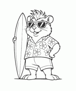 Ausmalbild Tiere 027