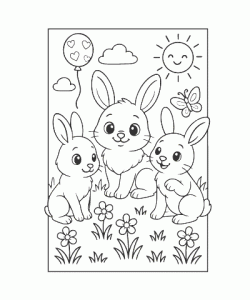 Ausmalbild Tiere 032