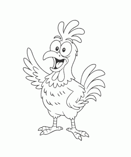 Ausmalbild Tiere 033