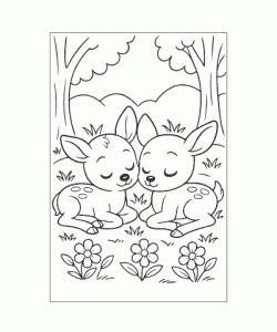 Ausmalbild Tiere 050