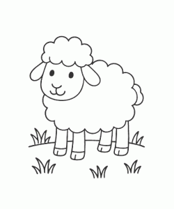 Ausmalbild Tiere 053