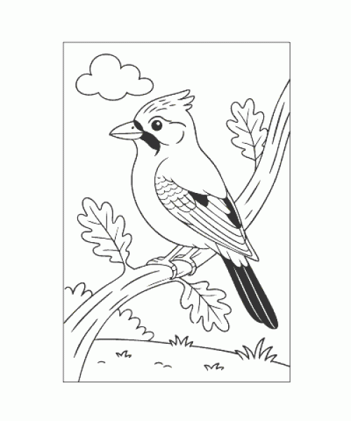 Ausmalbild Tiere 059