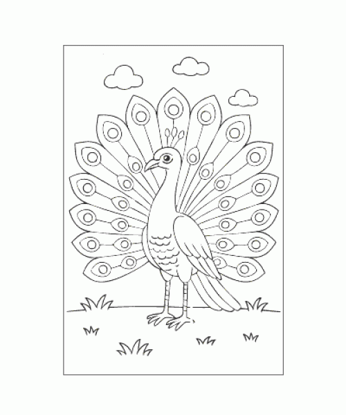 Ausmalbild Tiere 060