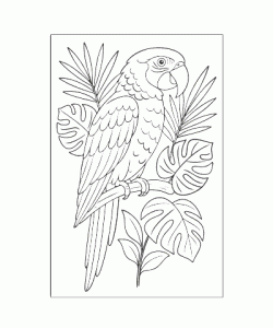 Ausmalbild Tiere 064