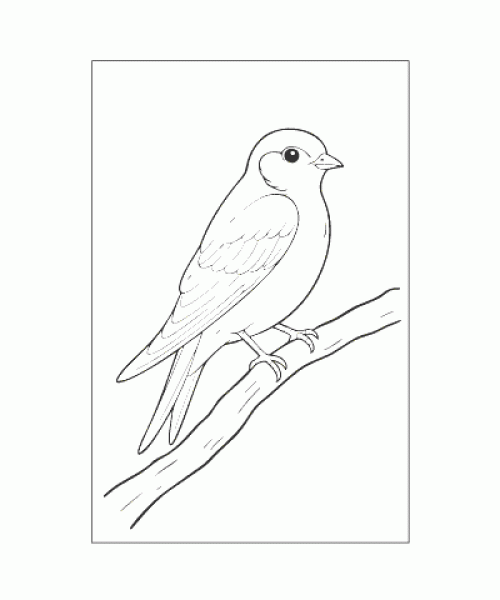 Ausmalbild Tiere 075