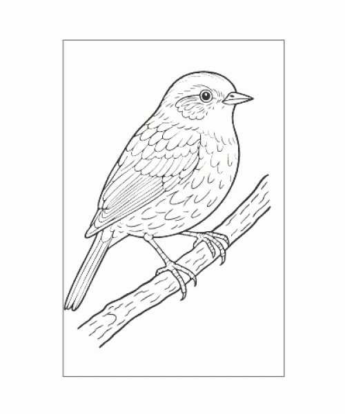 Ausmalbild Tiere 083