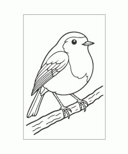 Ausmalbild Tiere 089