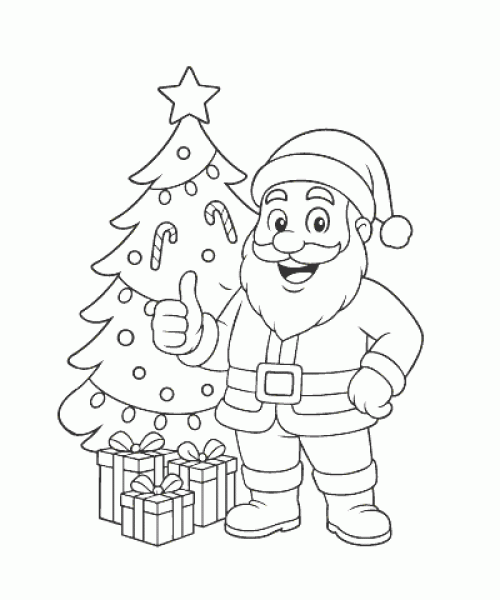 Ausmalbild-Weihnachten-003