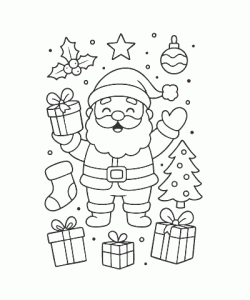 Ausmalbild-Weihnachten-005