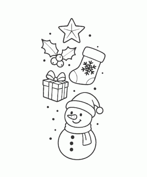 Ausmalbild-Weihnachten-008