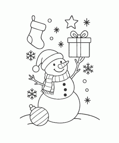 Ausmalbild-Weihnachten-009