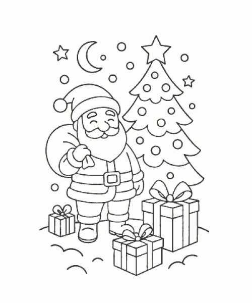 Ausmalbild-Weihnachten-010