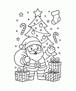 Ausmalbild-Weihnachten-011