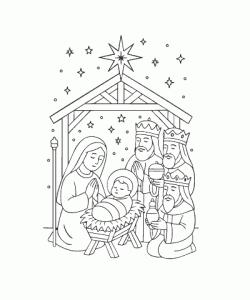 Ausmalbild-Weihnachten-044