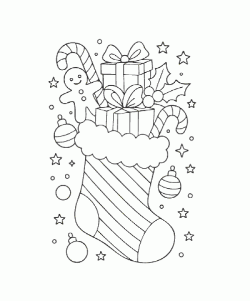 Ausmalbild-Weihnachten-049