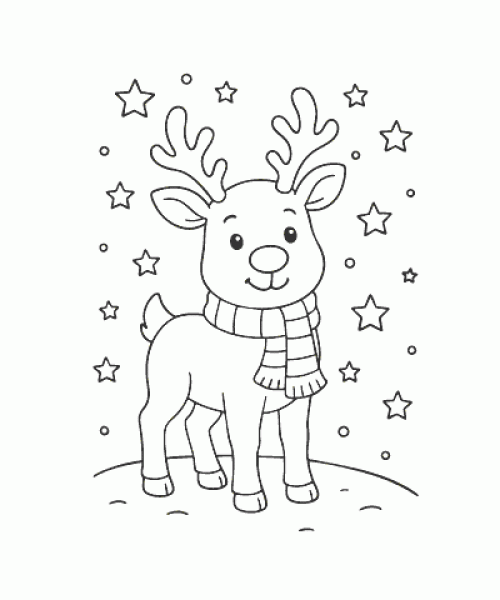 Ausmalbild-Weihnachten-053