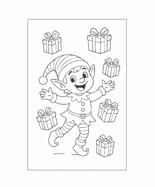 Ausmalbild-Weihnachten-058