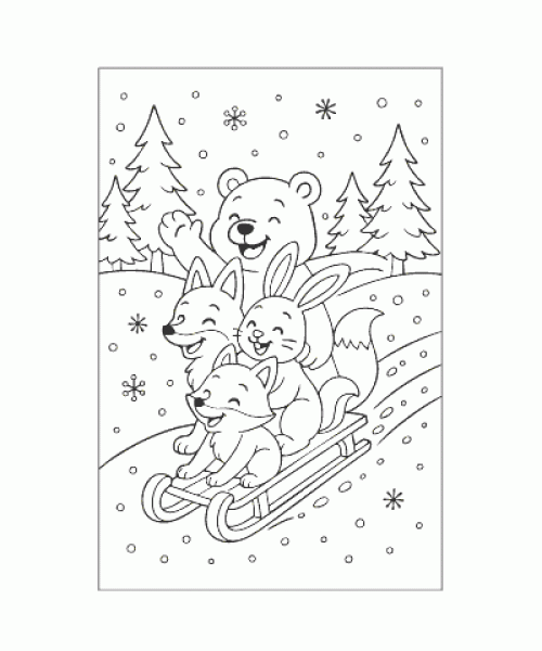 Ausmalbild-Weihnachten-061