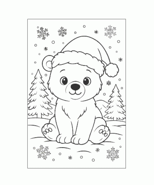 Ausmalbild-Weihnachten-064