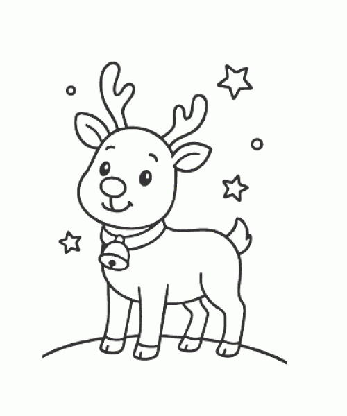 Ausmalbild-Weihnachten-067