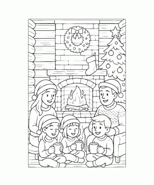 Ausmalbild-Weihnachten-079