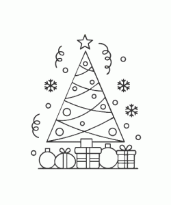 Ausmalbild-Weihnachten-084